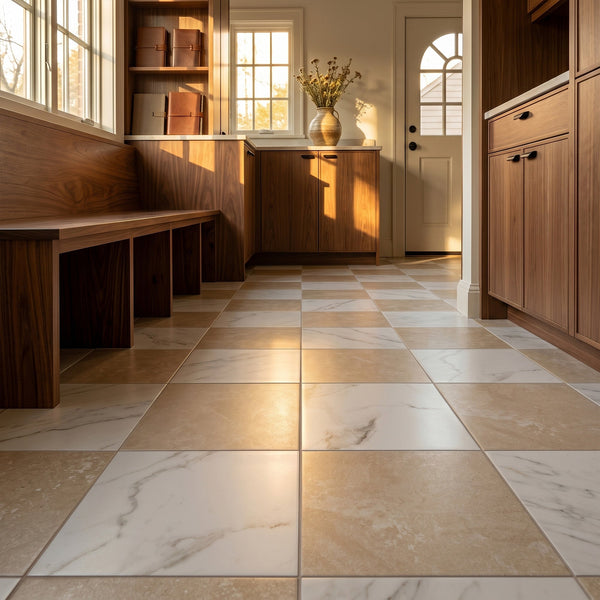 Checkerboard Tile Ideas for Every Room in the Home