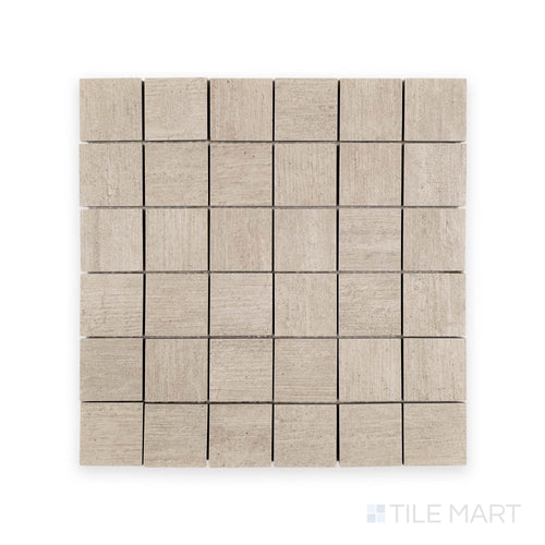 Cemento Light Grey Matte Porcelain Mosaic