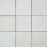 Celine White 4X4 Matte Glazed Porcelain