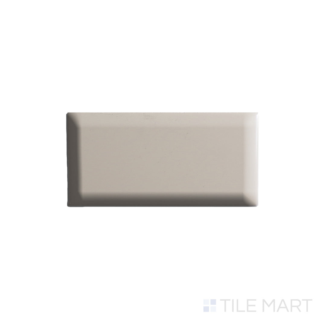 Color Wheel Beveled Wall Tile 3X6 Almond Matte