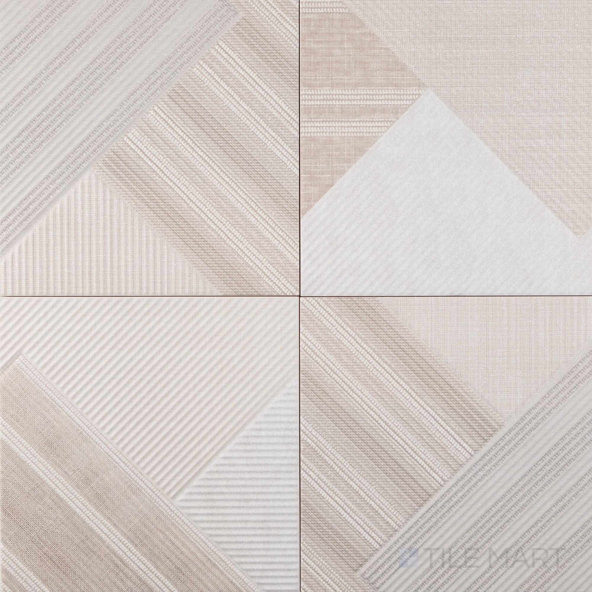 Stripes Linen 10X10 Matte Ceramic – Tilemart