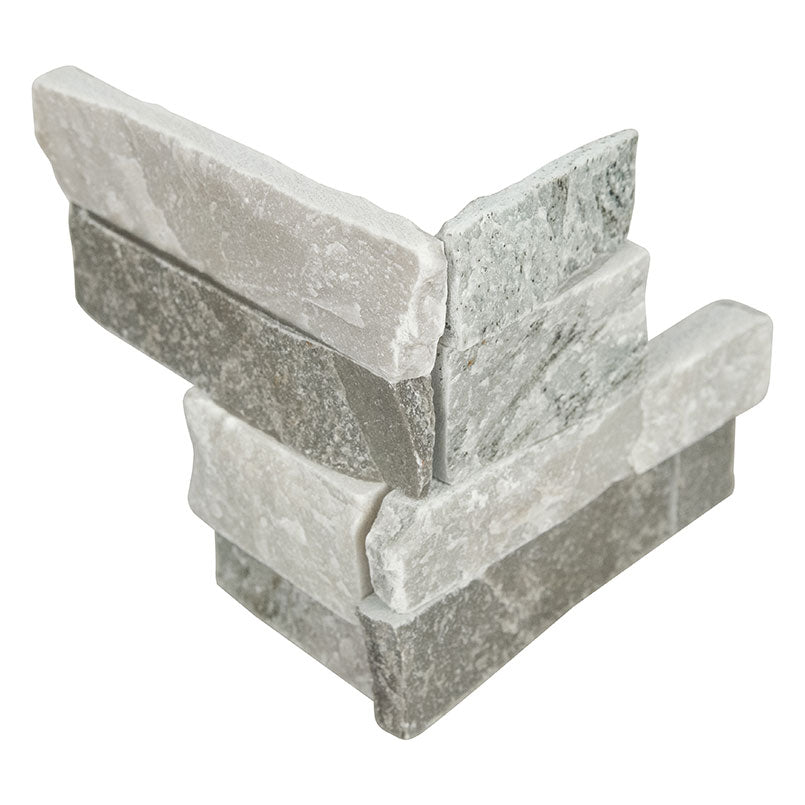 Rockmount Quartzite Mini Panel Corner Misc. Sierra Blue Splitface
