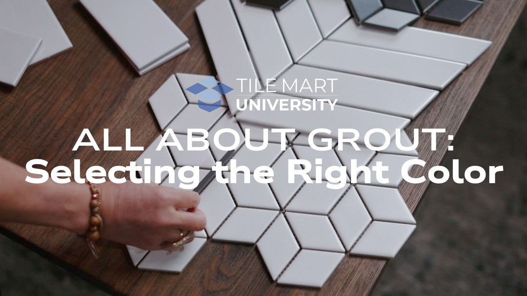 Exploring the World of Grout: How to Pick the Perfect Grout Color with Julee Ireland