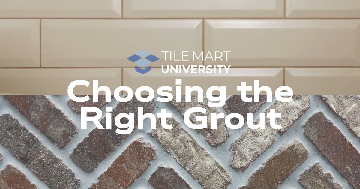 Grout Selection and Application: A Comprehensive Guide from Tile Mart ...