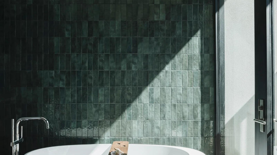 Emerald Green Modern Green Tile Bathroom Ideas For A Stylish Upgrade