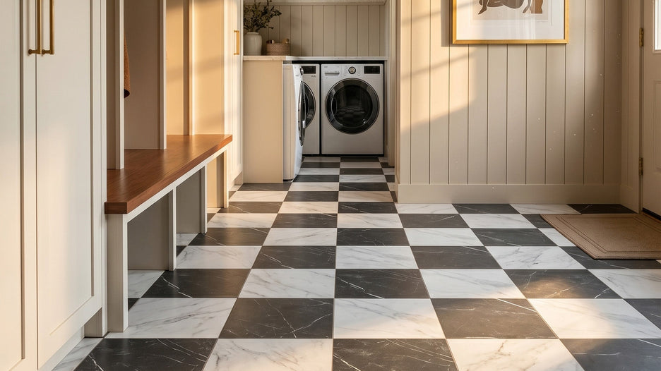 How to Install Checkerboard Tile: Layout, Planning & Waste Guide