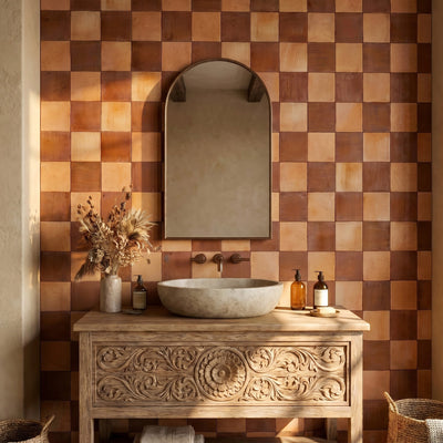 Modern Checkerboard Tile: 7 Ways to Make It Feel Elevated, Not Retro