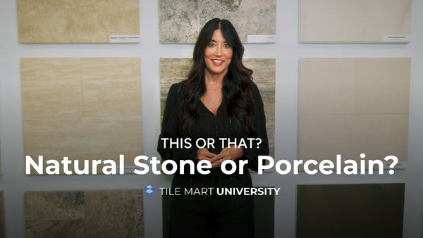 This or That: Natural Stone or Porcelain?