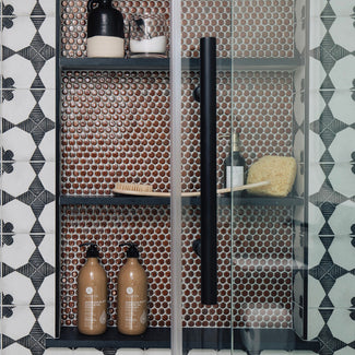 The 360° Series decorative tile collection offers a seamless fusion of contemporary, rustic, and farmhouse styles, adding an eclectic flair to any space.