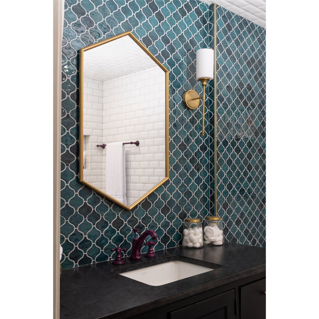 The Mesmerist tile captivates with its handmade charm, bringing an artisanal touch to any space.  Its organic textures and natural imperfections make it a standout choice for contemporary, rustic, Mediterranean, and Scandinavian interiors