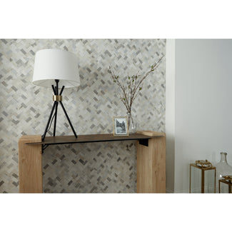 Upgrade your space with the sophisticated charm of the Minute Mosaix tile.  Crafted from premium stone, this tile blends seamlessly into traditional, Mid-Century Modern, coastal, and transitional aesthetics