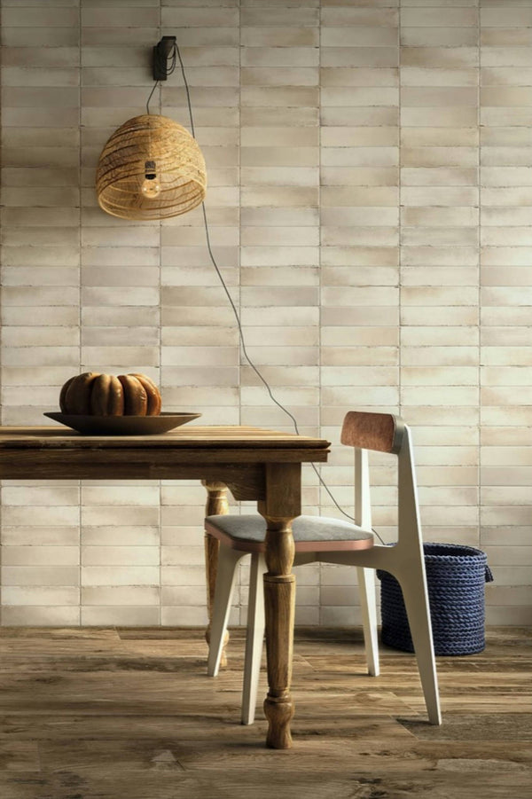 Elevate your space with the Eden tile, a stunning fusion of Zellige, concrete, and stone aesthetics.  Ideal for contemporary, rustic, and eclectic interiors, this tile brings a touch of artistry and texture to any room