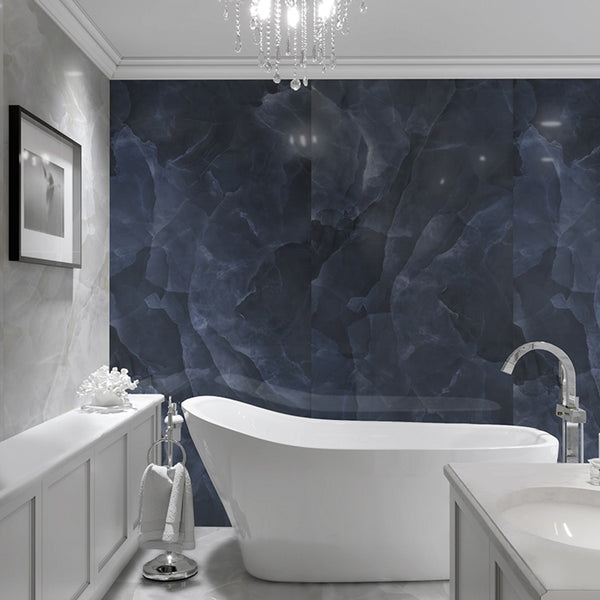 The Onyx tile collection captures the luxurious beauty of marble with a refined, translucent effect. Designed to complement traditional, Scandinavian, and contemporary interiors, this collection adds a sophisticated and elegant touch to any space.