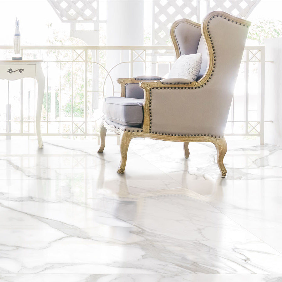 The Polished Marble tile collection features an elegant blend of marble aesthetics and decorative detailing. Ideal for traditional, Scandinavian, and transitional interiors, this collection brings a refined and sophisticated touch to any space.