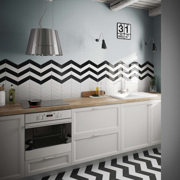 Chevron Mosaic Tiles