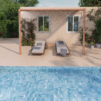 With its eclectic and encaustic-inspired patterns, the Maritima collection offers a striking decorative look. A versatile choice for contemporary, coastal, and bohemian designs, it brings artistic flair to interiors.