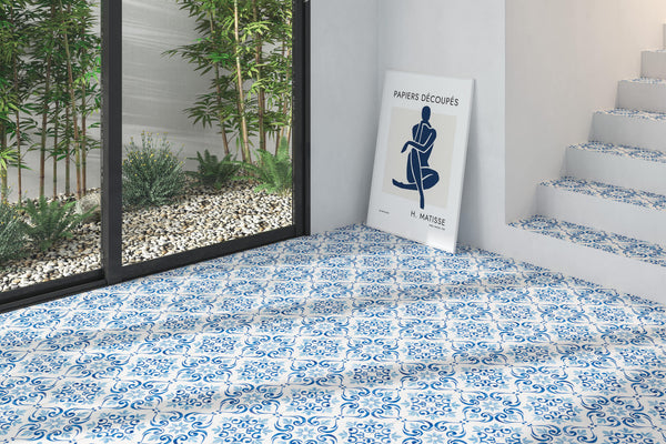 The Mestral decorative tile collection embraces Mediterranean flair with encaustic and bohemian influences. Its intricate designs bring warmth and artistry to contemporary spaces.