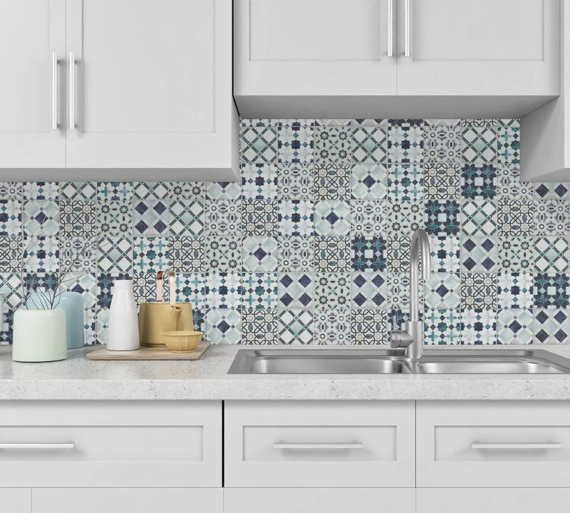 Transport your space to the heart of Morocco with the Moroccan Habitat handmade Zellige tile.  Crafted with rich textures and authentic glazes, this tile embodies rustic charm and Mediterranean allure