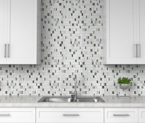 Introducing Dazzle collection, a decorative marble tile designed to bring sophistication and artistry to your space.  Inspired by encaustic and Art Deco influences, this tile merges traditional craftsmanship with modern elegance