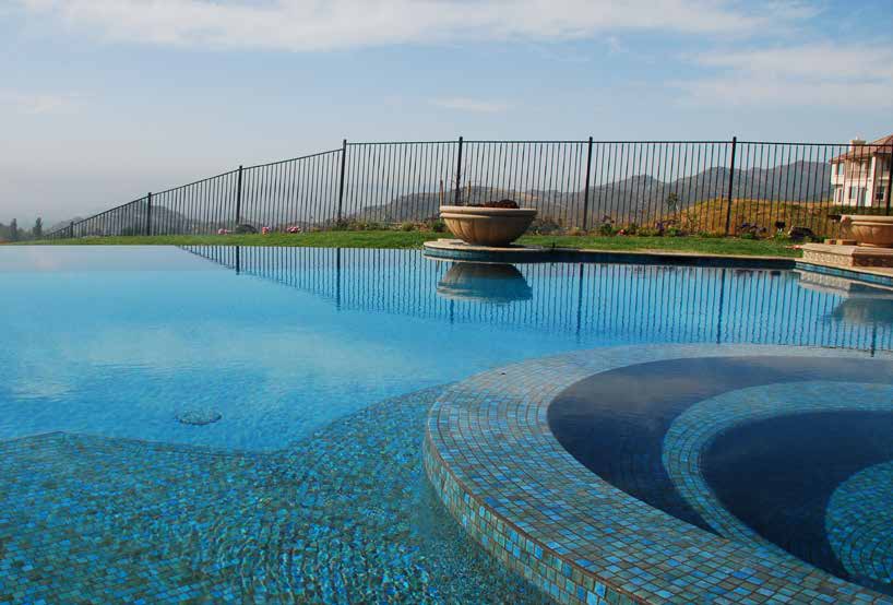 Omega Collection from Fujiwa features premium 3D textured decorative pool tiles, designed to enhance contemporary, eclectic, and coastal aesthetics