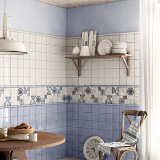 Add timeless charm to your space with the Vintage tile collection, featuring authentic Zellige-inspired, handmade, and decorative tiles