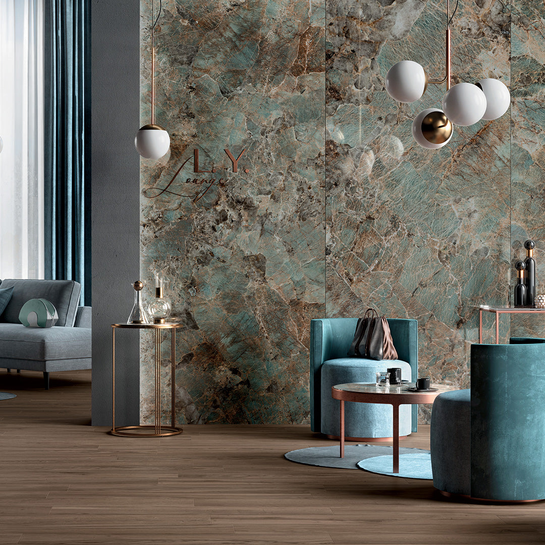 The Exotic Stone Cosmopolitan tile collection blends the timeless elegance of marble with intricate decorative elements. Designed for contemporary, traditional, and transitional interiors, this collection adds a luxurious and artistic touch to any