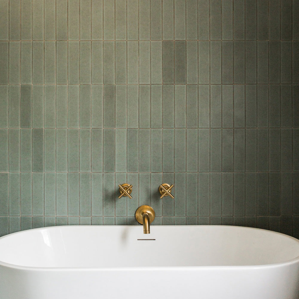 The Zenia subway tile collection combines modern, mid-century modern, Scandinavian, minimalist, and coastal aesthetics, delivering a clean and sophisticated look.