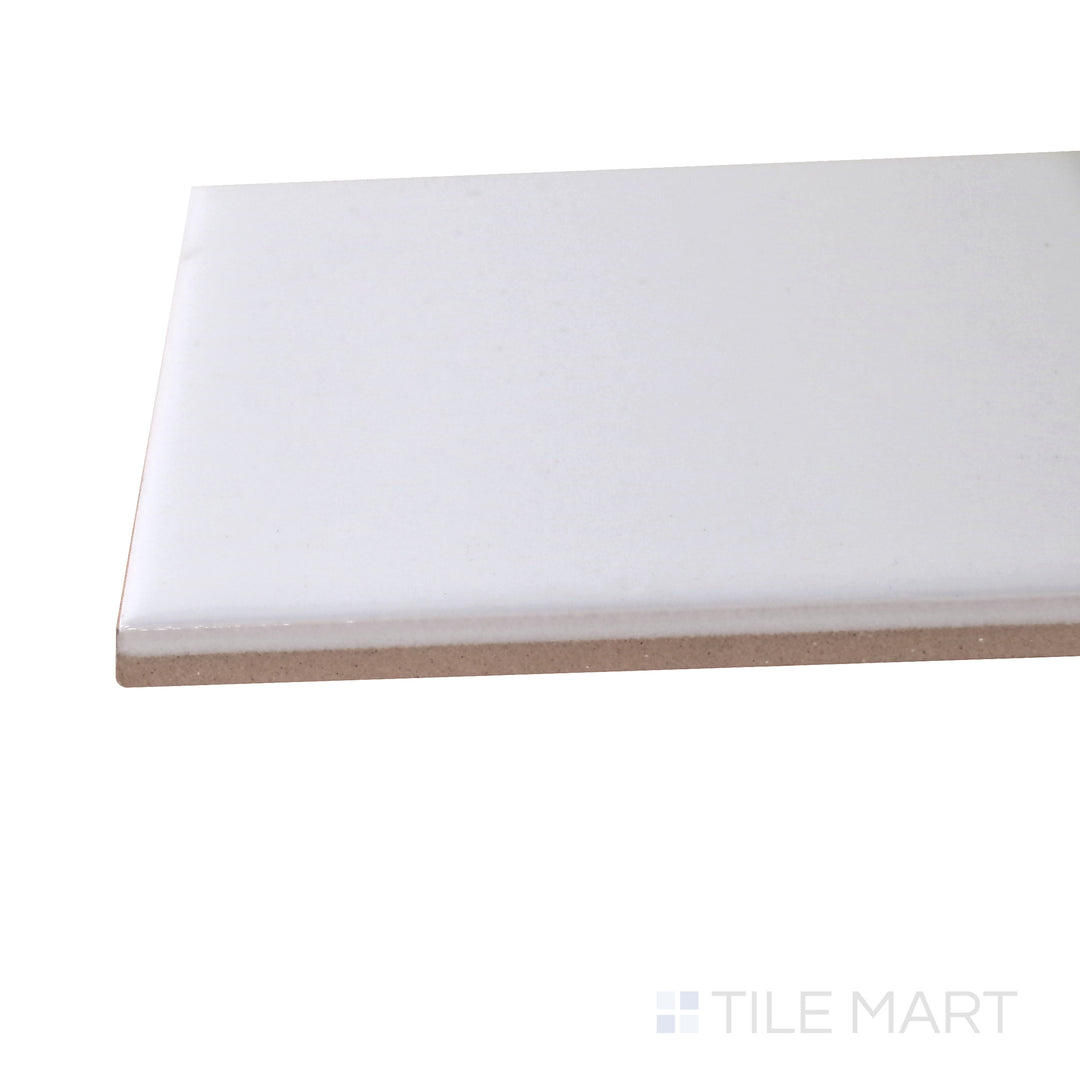 Basics Ceramic Field Tile 3X12 White Glossy