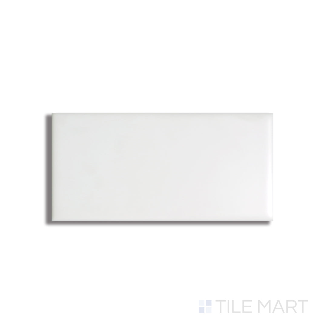 Basics Ceramic Field Tile 3X6 White Matte