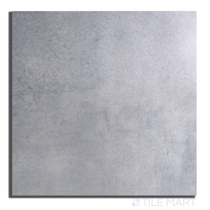 Aerial view of Concrete Graphite 48X48 Matte Porcelain, featuring a dark grey industrial concrete finish with a refined matte surface.