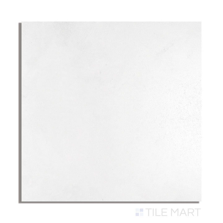 Top-down view of Creos Bride 48X48 Matte Porcelain, featuring a soft, neutral tone with a smooth matte finish for a contemporary and elegant look.