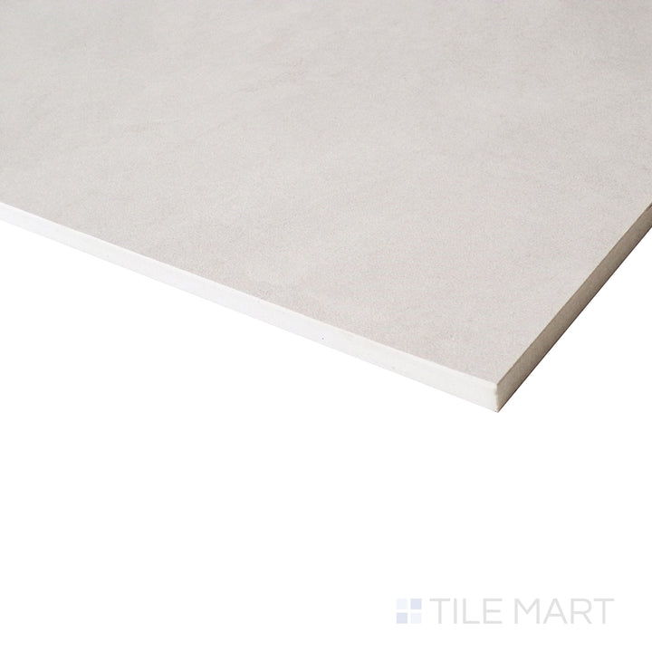 From a side perspective, the warm, earthy hues of this matte porcelain tile take center stage, offering a natural stone-like appeal.