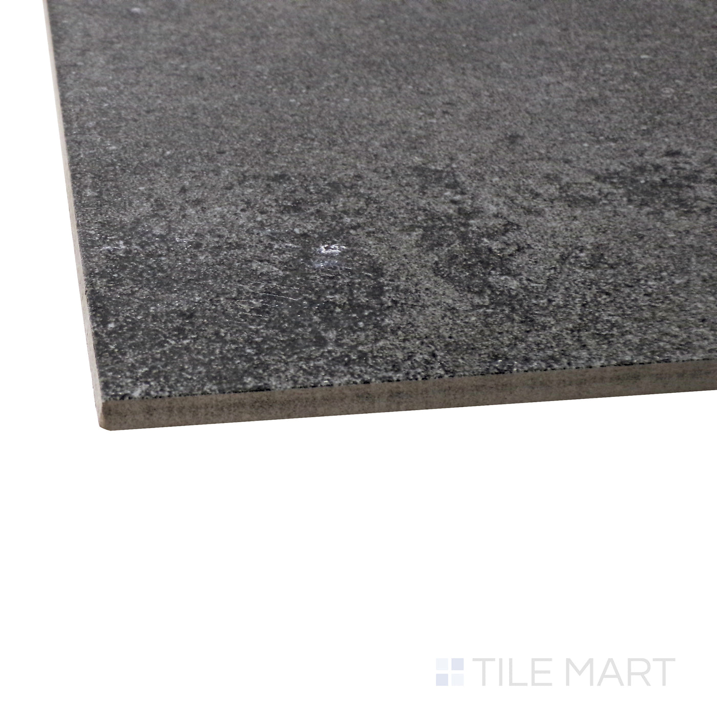 Ecocrete Porcelain Field Tile 18X36 Weathered Black Honed