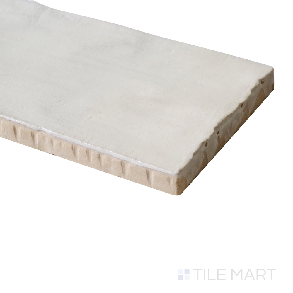 Side perspective showcasing the rich blue hue and smooth matte texture of Mallorca Blue 2X8 Matte Ceramic.