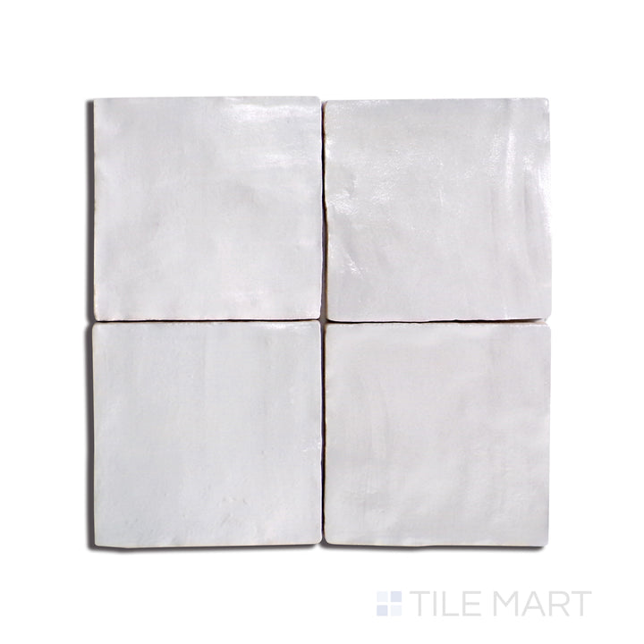 Mallorca Ceramic Field Tile 4X4 Blue Matte
