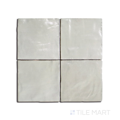 Mallorca Ceramic Field Tile 4X4 Green Matte