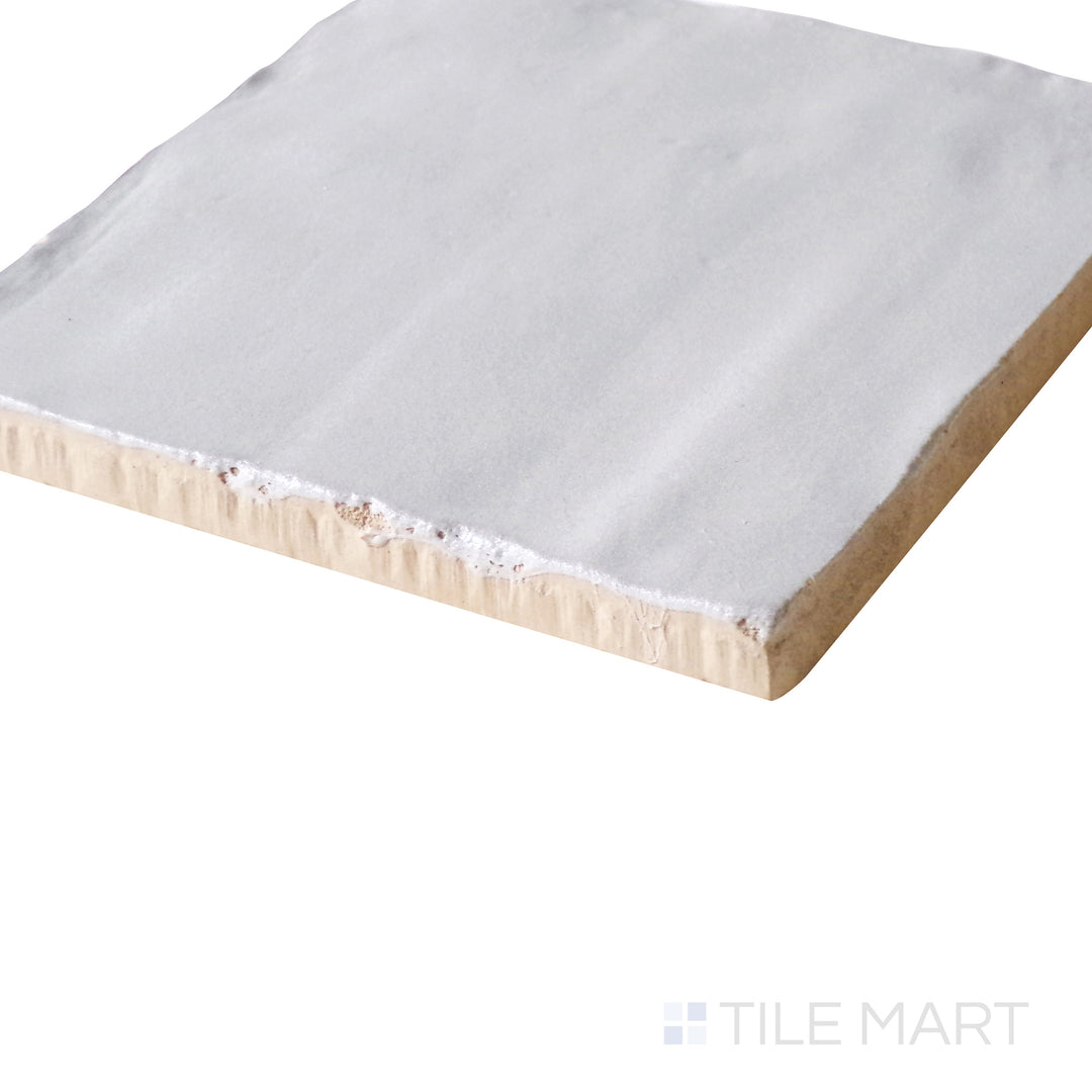 Close-up angle view highlighting the versatile grey tone and sleek matte surface of Mallorca Grey 4X4 Matte Ceramic.