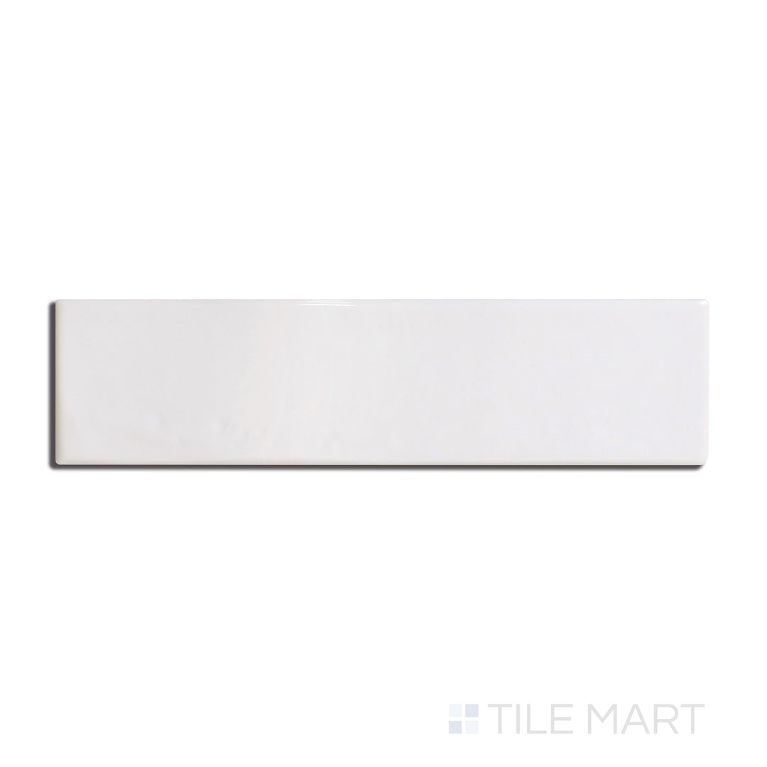 Overview of Manhattan Ceramic 1st Ave 3x12 glossy tile showing full layout and polished finish ideal for walls and backsplashes