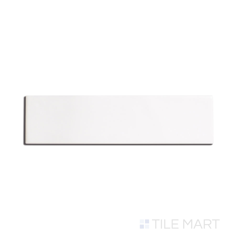 Display shot of Manhattan Ceramic Maddison 3x12 matte tile featuring full layout with soft, non-reflective finish