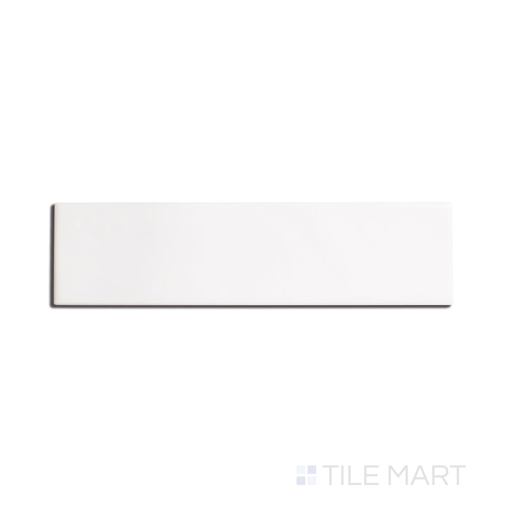 Display shot of Manhattan Ceramic Maddison 3x12 matte tile featuring full layout with soft, non-reflective finish