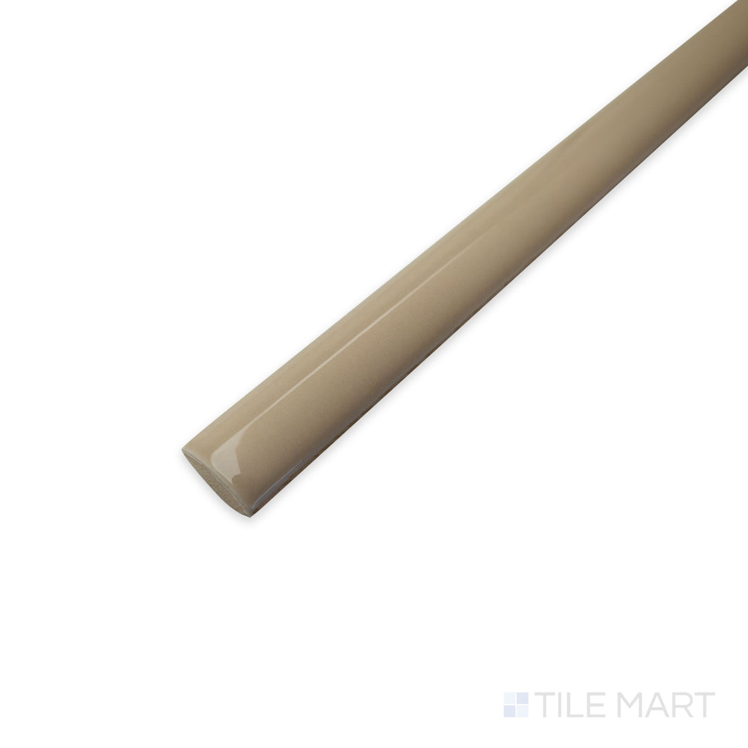 Manhattan Ceramic Jolly Demi Bullnose Ceramic Trim 0.5X12 3rd Ave Glossy