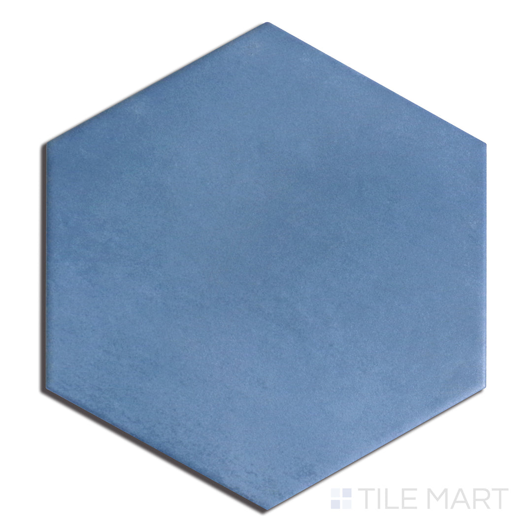 Meraki Base Porcelain Field Tile 8X9 Azul Matte