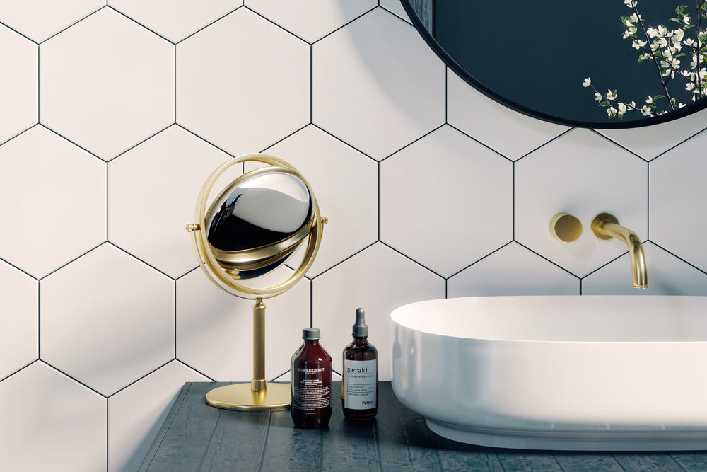 A sleek and modern interior with Meraki Base Blanco 8