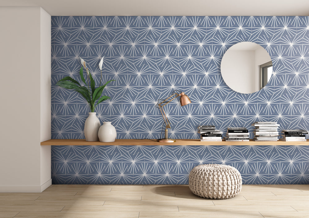 A striking and stylish setting with Meraki Even Deco Azul 8