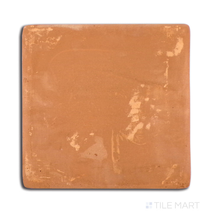 Overhead image of Lincoln Pavers Red 12X12 Stair Coping Corner Natural Terracotta, perfect for finishing edges with a rustic terracotta finish.