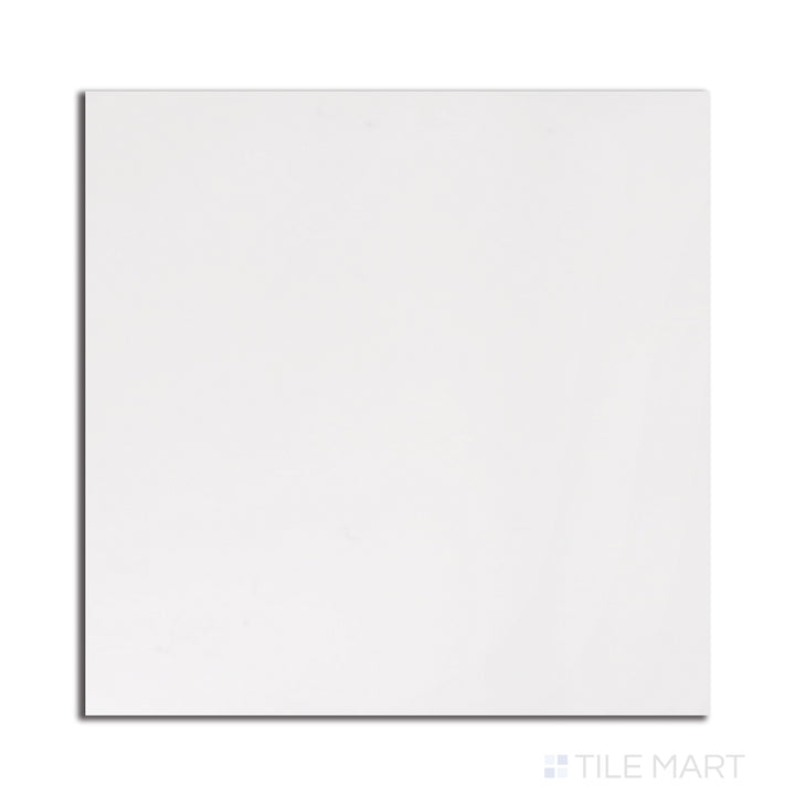 Pearl Porcelain Large Format Field Tile 48X48 Super White Matte