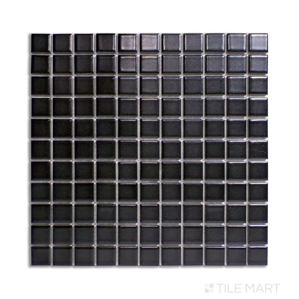 Porcelain Glazed Mosaics Black 1