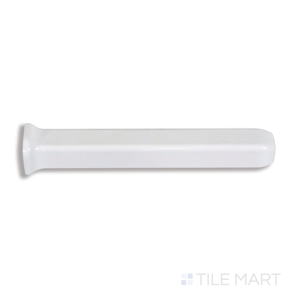 Sanitary Cove Base White 1X6 Glossy Porcelain Outside Corner
