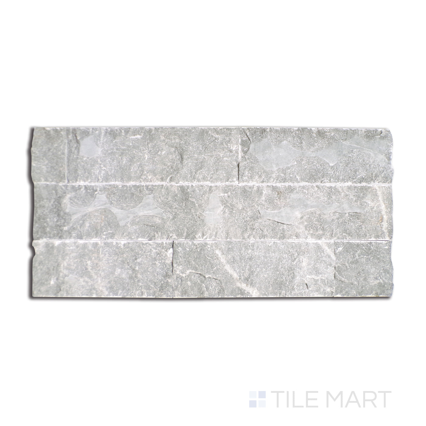 Splitface Greek Marble Natural Stone Ledger Panel 4Xrandom Silver Gray