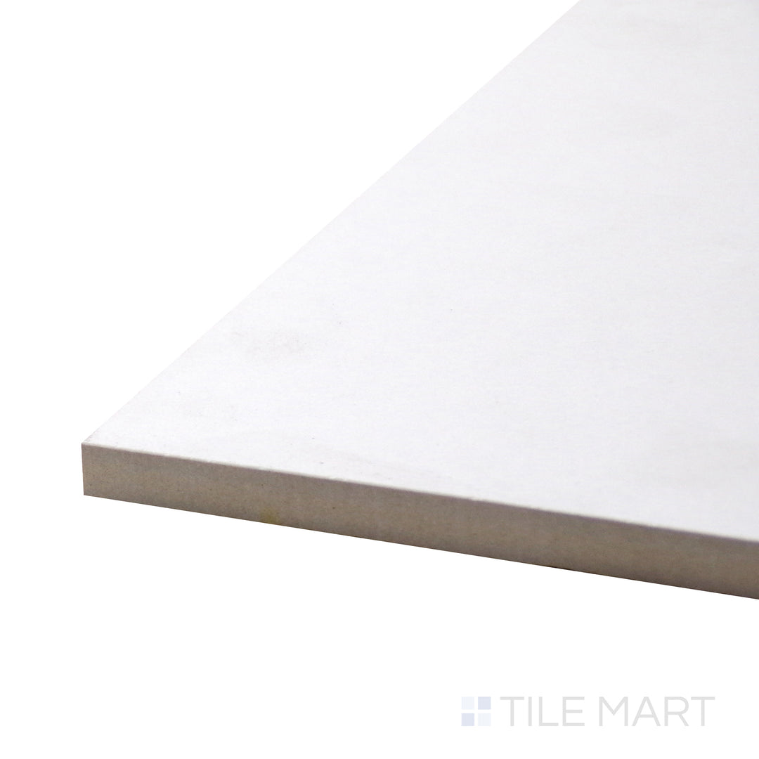 Angled shot of Stonelook Sandstone Ice 12X24 Matte Porcelain, capturing its cool-toned hues and soft stone texture for a contemporary, natural look.